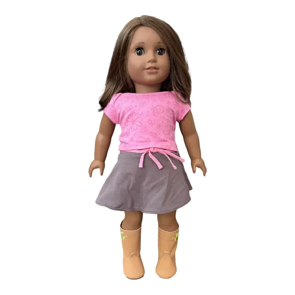 American Girl Truly Me Doll Brown Eyes Outfit Lot 2000s